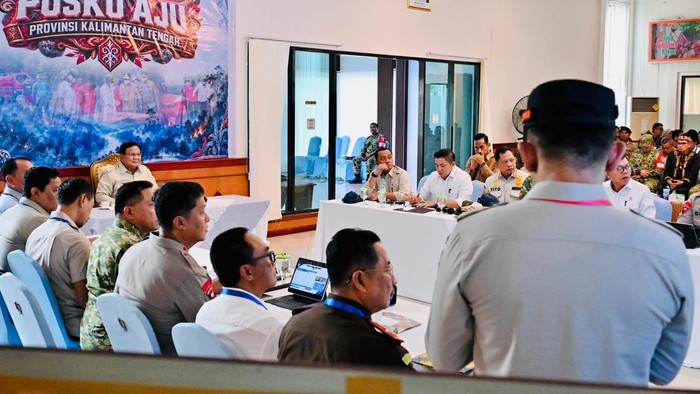 Mendagri Tito Dampingi Prabowo ke Kalteng, Pemerintah Perkuat Penanganan Karhutla