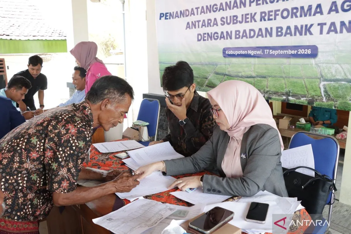 Bank Tanah Pastikan Pemanfaatan 170 Bidang Lahan Reforma Agraria di Ngawi