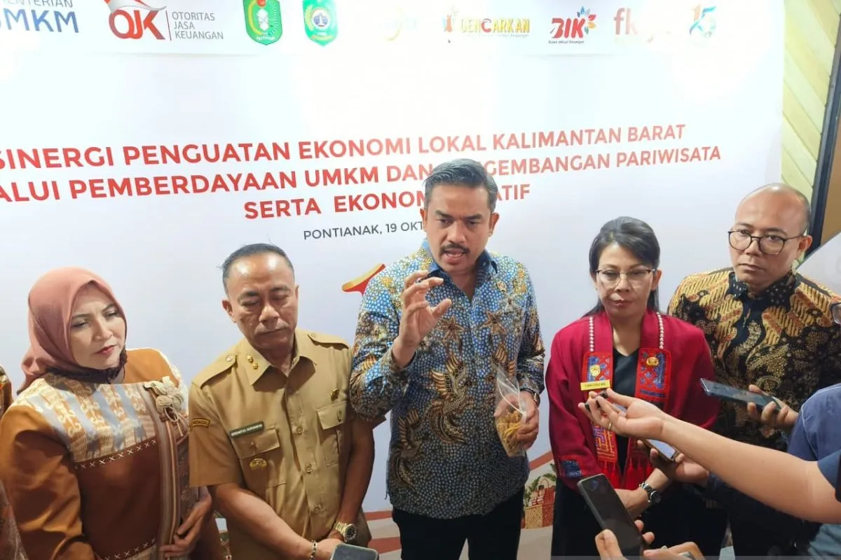 Menteri UMKM Dukung Peningkatan Alokasi KUR Bank Kalbar hingga Rp1 Triliun untuk Perkuat Usaha Kecil